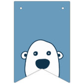 Bannière de la fête de l'ours polaire cachée par P (Troisième drapeau)