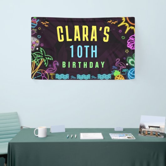 Bannière de la fête d'éclaboussures (Salon professionnel)