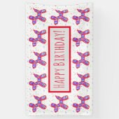 Bannière de la fête des chiens de ballons (Vertical)