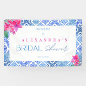 Bannière de la Fête des mariées de carreaux Amalfi (Horizontal)