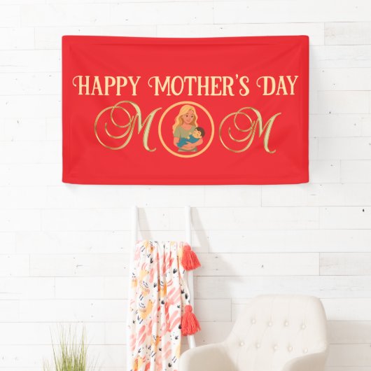 Bannière de la fête des mères (En situation)