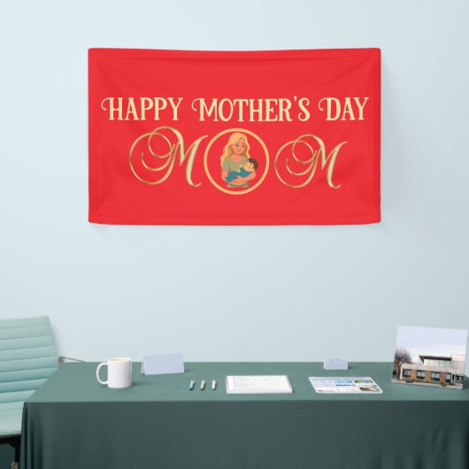 Bannière de la fête des mères (Salon professionnel)