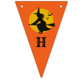 Bannière de la fête des sorcières d'Halloween insp (Premier drapeau)