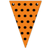 Bannière de la fête d'Halloween (orange et noir) (Troisième drapeau)