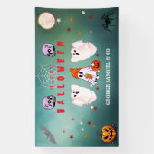 Bannière de la fête d'Halloween personnalisée pour (Verticale)