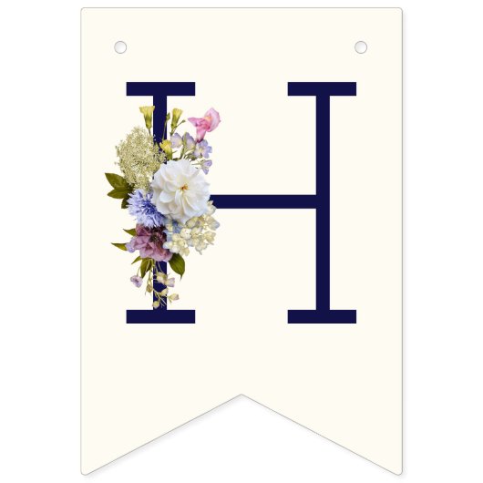 Bannière de la fête du Bunting d'anniversaire (Deuxième drapeau)