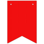 Bannière de la fête OR ROUGE (Premier drapeau)