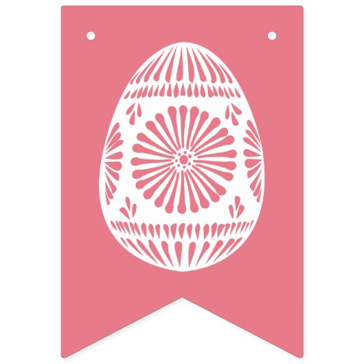 Bannière de la fête "Pâques heureux" (Premier drapeau)