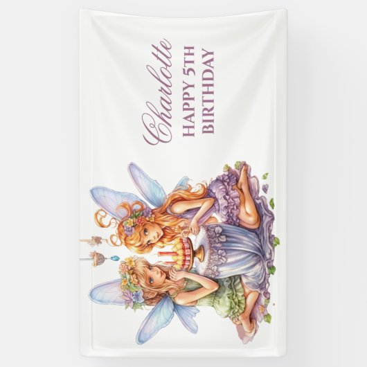 Bannière de la foire d'anniversaire (Vertical)