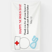 Bannière de la Journée des infirmières et infirmie (Vertical)