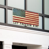 Bannière de la liberté du drapeau américain (Bâtiment extérieur)