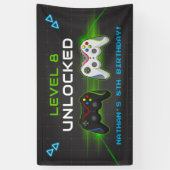 Bannière de la partie Anniversaire de enfant du je (Vertical)