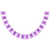 Bannière de la partie de Bund Dachshund violet (Tout)