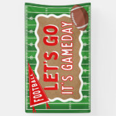 Bannière de la partie de football de Gameday (Vertical)