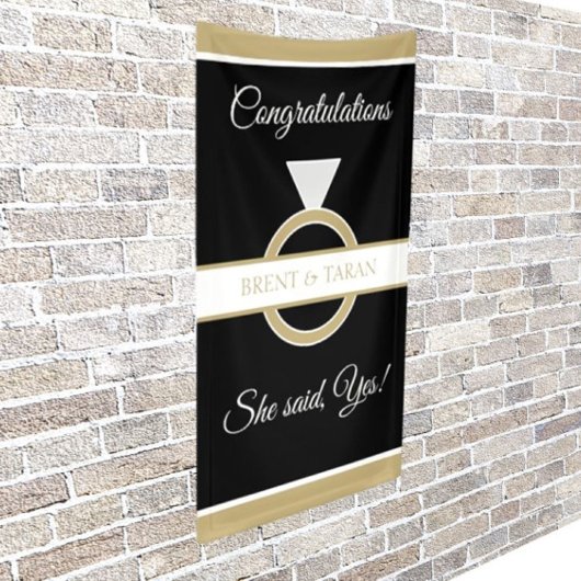 Bannière de la partie d'engagement parfaite