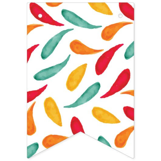 Bannière de la première fête d'anniversaire (Deuxième drapeau)