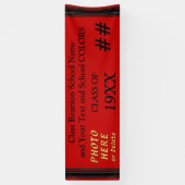 Bannière de la Réunion de classe avec votre photo (Vertical)