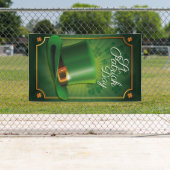 Bannière de la Saint Patrick (En situation)