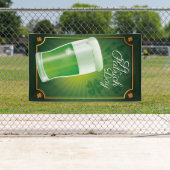 Bannière de la Saint Patrick (En situation)