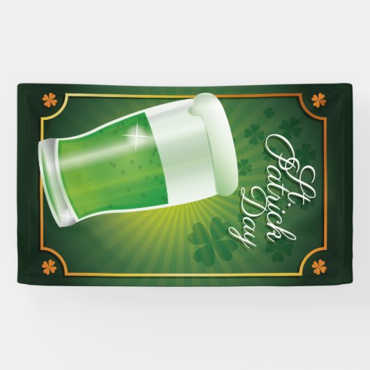 Bannière de la Saint Patrick (Horizontal)