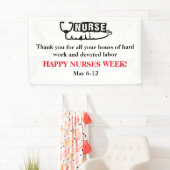 Bannière de la semaine des infirmières et infirmie (En situation)