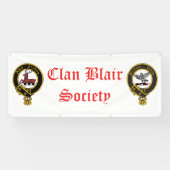 Bannière de la société Clan Blair (Horizontal)