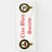 Bannière de la société Clan Blair (Vertical)