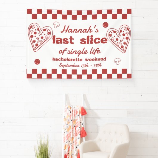 Bannière de la soirée de fin de semaine de la pizz (Insitu)