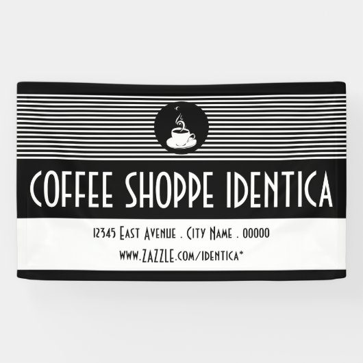 bannière de la tasse de café (Horizontal)