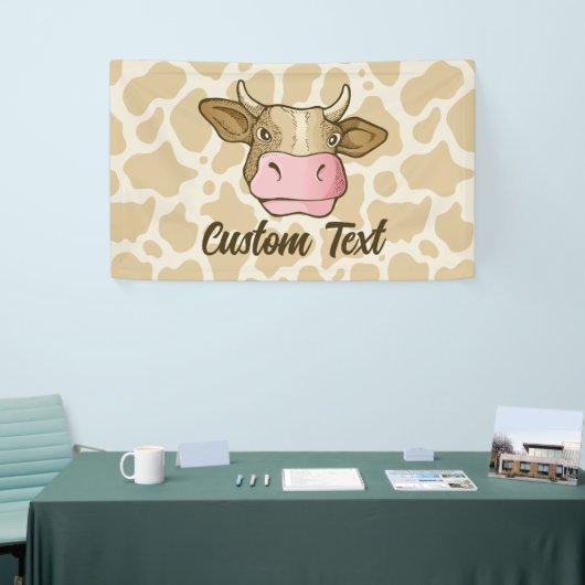 Bannière de la tête de vache (Salon professionnel)