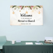 Bannière de l'affiche de Noël du Mariage de bienve (Salon professionnel)