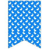 Bannière de lapin bleu lapin (Deuxième drapeau)