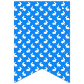 Bannière de lapin bleu lapin (Premier drapeau)