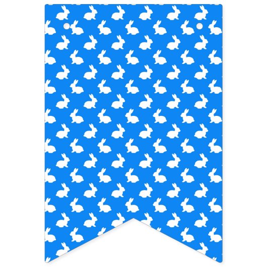 Bannière de lapin bleu lapin (Premier drapeau)
