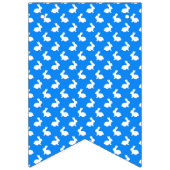 Bannière de lapin bleu lapin (Troisième drapeau)