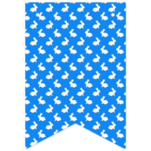 Bannière de lapin bleu lapin (Troisième drapeau)