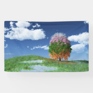 Bannière de l'arbre de saison