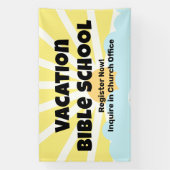 Bannière de l'école biblique de vacances (Verticale)
