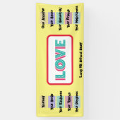 Bannière de l'école LOVE (Vertical)