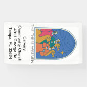 Bannière de l'église de Noël des Trois Sages (Horizontal)