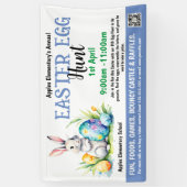 Bannière de l'église EASTER EGG HUNT PTO PTA (Vertical)