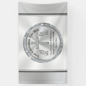 Bannière de l'Église étonnante, toute occasion rel (Vertical)