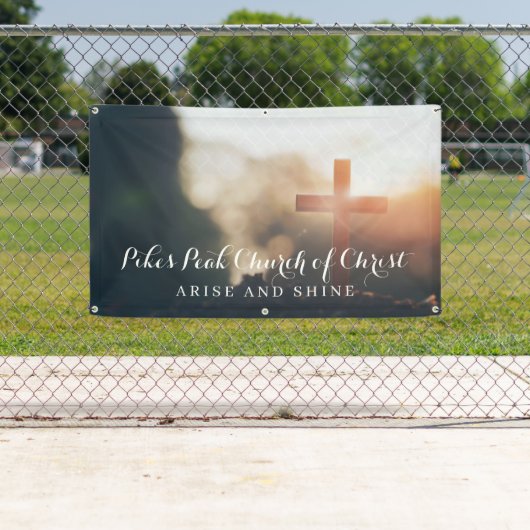 Bannière de l'église | Monter et briller (En situation)