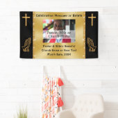 Bannière de l'église photo personnalisée ou de l'a (En situation)