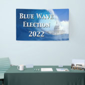 Bannière de l'élection Blue Wave 2022 (Salon professionnel)