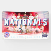 Bannière de l'équipe de baseball - Personnalisée e (Horizontal)