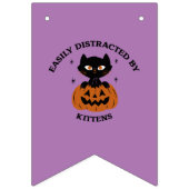 Bannière de liage Halloween Kitten (Troisième drapeau)