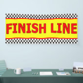 Bannière de ligne de fin (Salon professionnel)