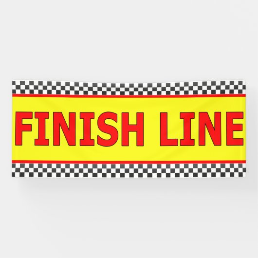Bannière de ligne de fin (Horizontal)