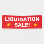 Bannière de liquidation énorme (Horizontal)